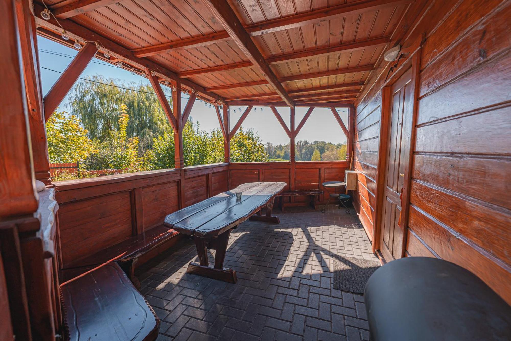 Bug Na Skarpie - Domek Wypoczynkowy Z Jacuzzi I Kominkiem Drohiczyn Exterior foto